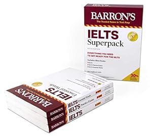 Seller image for IELTS Superpack (Barron's Test Prep) by Lougheed Ph.D., Lin [Paperback ] for sale by booksXpress