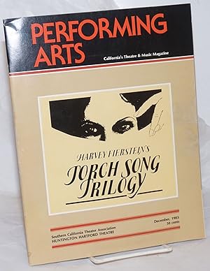 Bild des Verkufers fr Performing Arts: California's theatre & music magazine; vol. 17, #12, December 1983: Harvey Fierstein's Torch Song Trilogy zum Verkauf von Bolerium Books Inc.