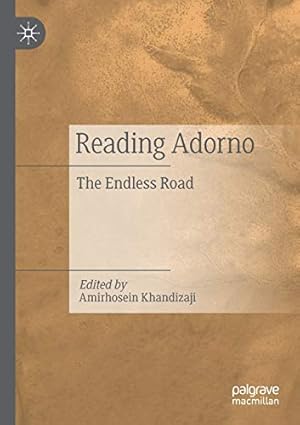 Seller image for Reading Adorno: The Endless Road [Paperback ] for sale by booksXpress