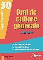 Image du vendeur pour 50 Sujets D'actualit : Oral De Culture Gnrale, 2018-2019 mis en vente par RECYCLIVRE