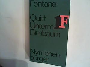 Seller image for Nymphenburger Taschenbuchausgabe Bd. 7 - Quitt Unterm Birnbaum for sale by ANTIQUARIAT FRDEBUCH Inh.Michael Simon