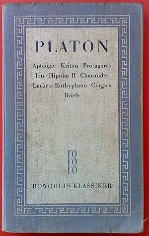 Bild des Verkäufers für Rowohlts Klassiker der Literatur und der Wissenschaft. Platon - Sämtliche Werke 1 zum Verkauf von biblion2