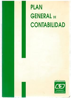 Imagen del vendedor de Plan General de Contabilidad (Real Decreto 1643/1990) a la venta por Librera Dilogo