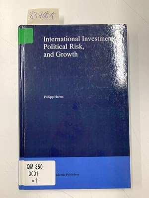 Seller image for International Investment, Political Risk, and Growth for sale by Versand-Antiquariat Konrad von Agris e.K.