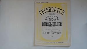 Imagen del vendedor de Celebrated Series of Pianoforte Studies.Burgmuller Opus 100. a la venta por Goldstone Rare Books