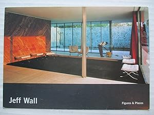 Imagen del vendedor de Jeff Wall Figures and Places MMK Museumfur Moderne Kunst Frankfurt am Main 2001 Exhibition invite postcard a la venta por ANARTIST