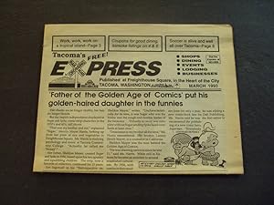 Tacoma Express Mar 1993 Father Of The Golden Age Of Comics