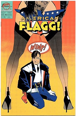 American Flagg #46 - November 1987 - Vol: 1 - (Retrospective/Apology Issue)