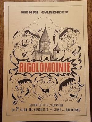 Rigolomoinie Salon des humoristes de Cluny BD 1986 - GANDREZ Henri - Humour sur les moines le vin