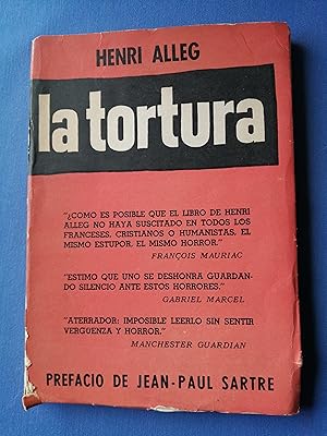 Bild des Verkufers fr La tortura zum Verkauf von Perolibros S.L.
