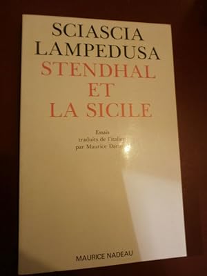 Stendhal & la Sicile SUIVI DE, Leçons sur Stendhal