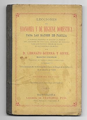 Lecciones de Economía y de Higiene Doméstica para las Madres de Familia. 1906