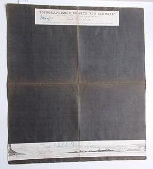 Immagine del venditore per Topographische Charte von Schwaben Blatt Weissenburg venduto da Antiquariat Zinnober