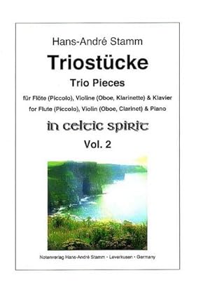 Bild des Verkufers fr Triostcke in Celtic Spirit vol.2fr Flte (Piccolo), Violine (Oboe, Klarinette in B) und Klavier : Stimmen zum Verkauf von AHA-BUCH GmbH