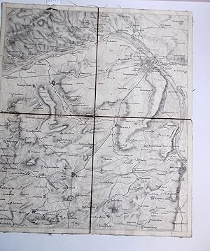 Nördliche Fortsetzung der Topographischen Charte von Schwaben Blatt Mainz