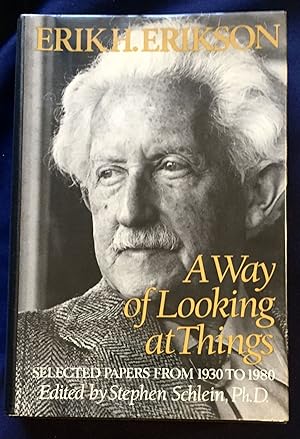 Seller image for A WAY OF LOOKING AT THINGS; Selected Papers from 1930 to 1980 / Edited by Stephen Schlein, Ph.D. for sale by Borg Antiquarian