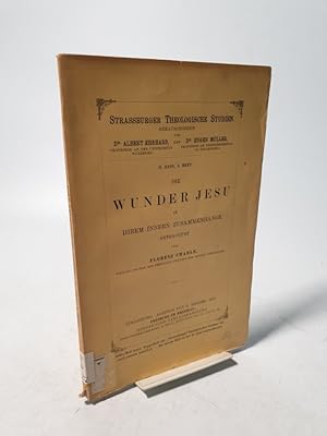 Seller image for Die Wunder Jesu in ihrem Innern Zusammenhang for sale by Antiquariat Bookfarm