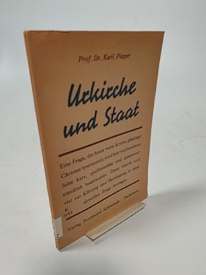 Seller image for Urkirche und Staat. for sale by Antiquariat Bookfarm