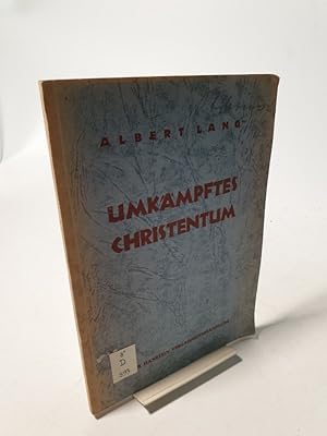 Seller image for Umkmpftes Christentum for sale by Antiquariat Bookfarm