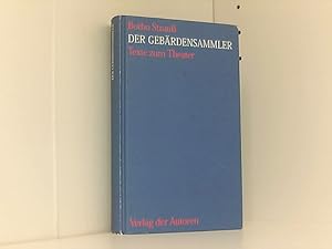 Seller image for Der Gebrdensammler: Texte zum Theater for sale by Book Broker