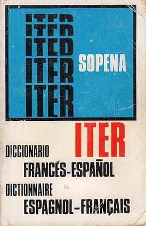 Seller image for DICCIONAIRO ITER FRANCS-ESPAOL-FRANCS for sale by Librera Vobiscum