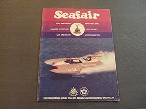 Seafair Official Magazine 1974 Silver Anniversary