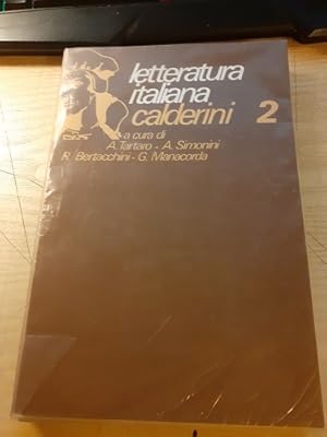 LETTERATURA ITALIANA CALDERINI 2,