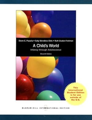 Immagine del venditore per A Child's World: Infancy Through Adolescence venduto da WeBuyBooks