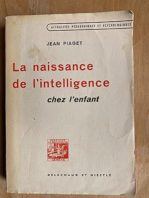 La naissance de l'intelligence