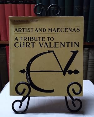 Imagen del vendedor de Artist and Maecenas: a tribute to Curt Valentin a la venta por Structure, Verses, Agency  Books