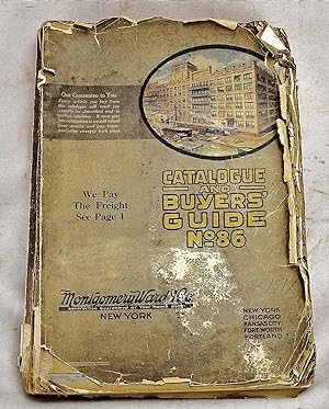 Image du vendeur pour Montgomery Ward Catalogue and buyers' guide. No. 86. mis en vente par Sequitur Books