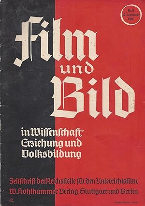 Seller image for Film und Bild in Wissenschaft, Erziehung und Volksbildung. Zeitschrift der Reichsstelle fr den Unterrichtsfilm for sale by Klaus Kreitling