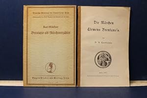 Imagen del vendedor de 2 Titel: Die Mrchen Clemens Brentano's und Brentano als Mrchenerzhler a la venta por Eugen Kpper