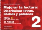 Imagen del vendedor de Coleccin estimular y aprender. Mejorar la lectura: discriminar letras, silabas y palabras. Nivel 2. a la venta por Espacio Logopdico