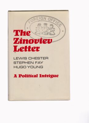 Image du vendeur pour The Zinoviev Letter mis en vente par Robinson Street Books, IOBA