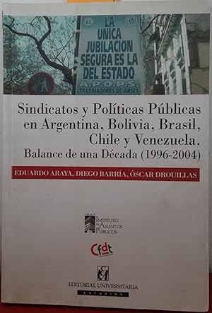 Sindicatos y Políticas Públicas en Argentina, Brasil, Chile y Venezuela
