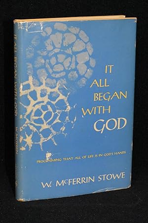 Image du vendeur pour It All Began With God mis en vente par Books by White/Walnut Valley Books