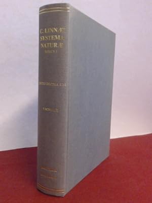 Caroli Linnaei: systema naturae: regnum animale. A photographic facsimile of the first volume of ...