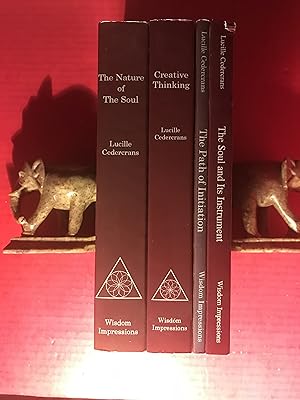 Seller image for Creative Thinking, The Nature of The Soul, The Path of Initiation, The Soul and Its Instrument 4 Volumes. for sale by COVENANT HERITAGE LIBRIS