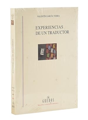 Bild des Verkufers fr EXPERIENCIAS DE UN TRADUCTOR zum Verkauf von Librera Monogatari