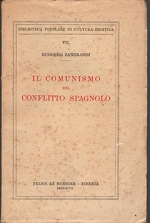 IL COMUNISMO NEL CONFLITTO SPAGNOLO