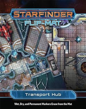 Seller image for Starfinder Flip-Mat: Transport Hub (Paperback) for sale by Grand Eagle Retail