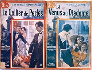 Bild des Verkufers fr Collection LES BEAUX ROMANS DRAMATIQUES - 6 titres - N 9, 14, 20, 25, 38, 40. zum Verkauf von Jean-Paul TIVILLIER