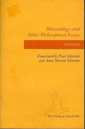 Bild des Verkufers fr Monadology and Other Philosophical Essays (Library of Liberal Arts) zum Verkauf von Dorley House Books, Inc.
