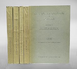 Geographischer Jahresbericht aus Österreich. Herausgegeben von Hans Bobek und Hans Spreitzer. XXV...