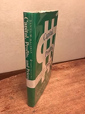 Imagen del vendedor de Capital, Profits and Prices: An Essay on the Philosophy of Economics a la venta por Chris Duggan, Bookseller