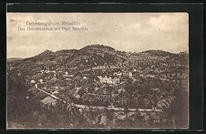 Ansichtskarte Reindlitz, Osterbachthal mit Blick auf das Dorf