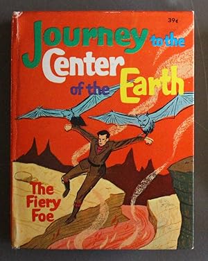 JOURNEY TO THE CENTER OF THE EARTH, THE FIERY FOE; TV Cartoon; (1968; Hardcover BIG LITTLE BOOK -...