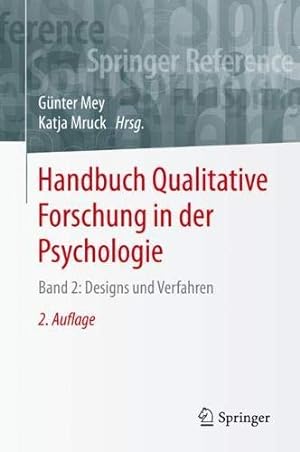 Bild des Verkufers fr Handbuch Qualitative Forschung in der Psychologie: Band 2: Designs und Verfahren (German Edition) [Hardcover ] zum Verkauf von booksXpress