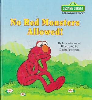 Imagen del vendedor de No Red Monsters Allowed! (CTW SESAME STREET) a la venta por Nanny's Web